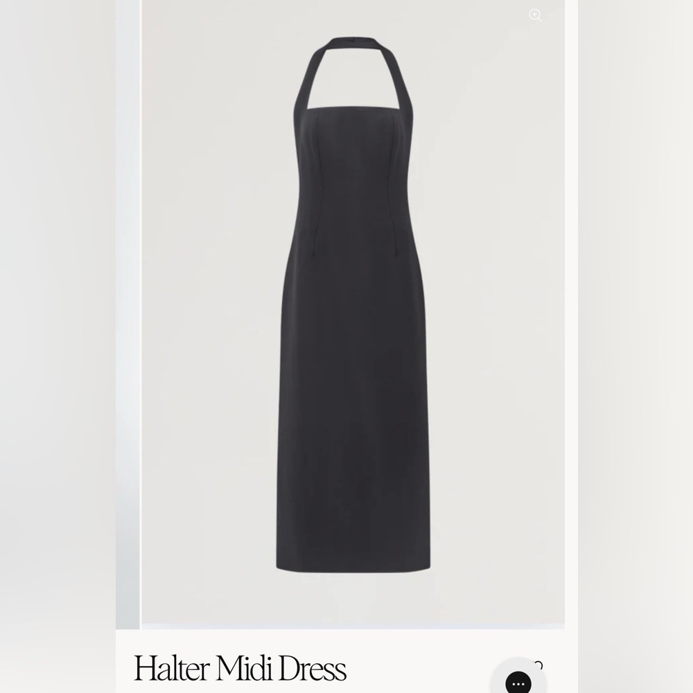 ODD MUSE The Ultimate Muse Halter Neck Midi Dress - Navy